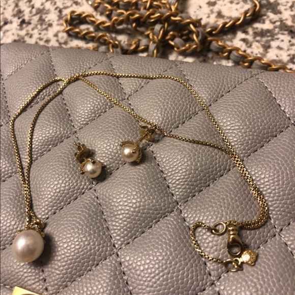 David yurman Pearl Earrings with Diamonds - Picture 3 of 9